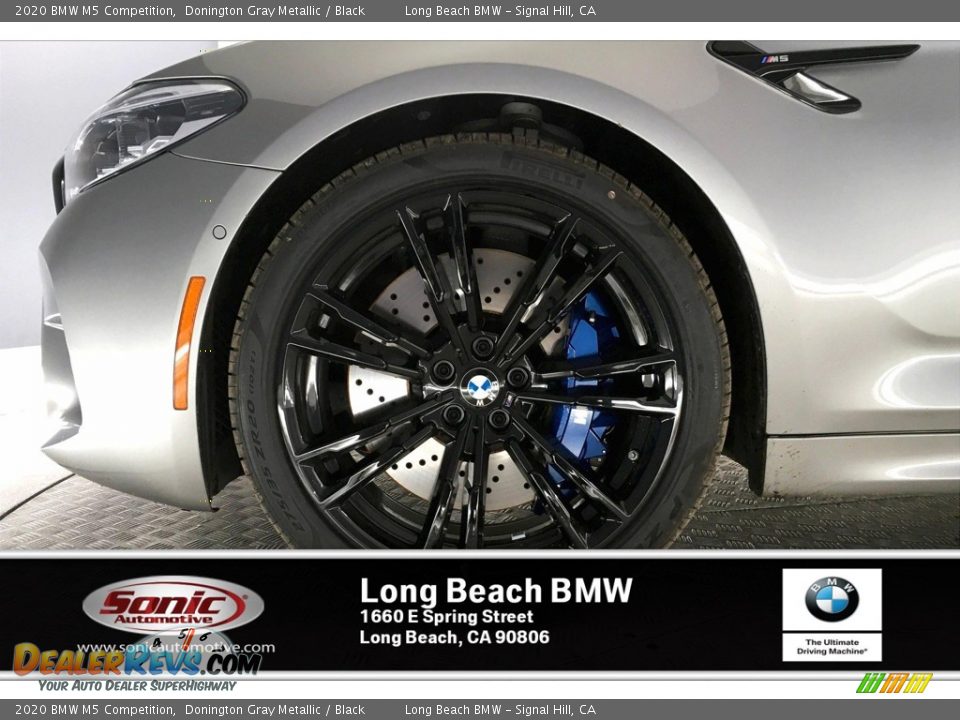 2020 BMW M5 Competition Donington Gray Metallic / Black Photo #12