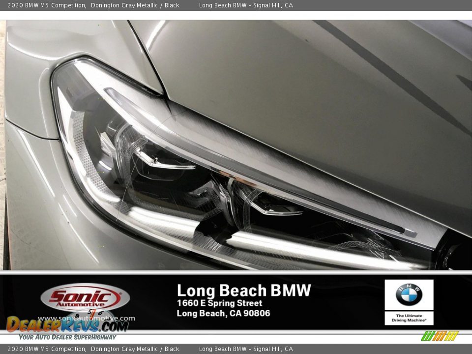 2020 BMW M5 Competition Donington Gray Metallic / Black Photo #14