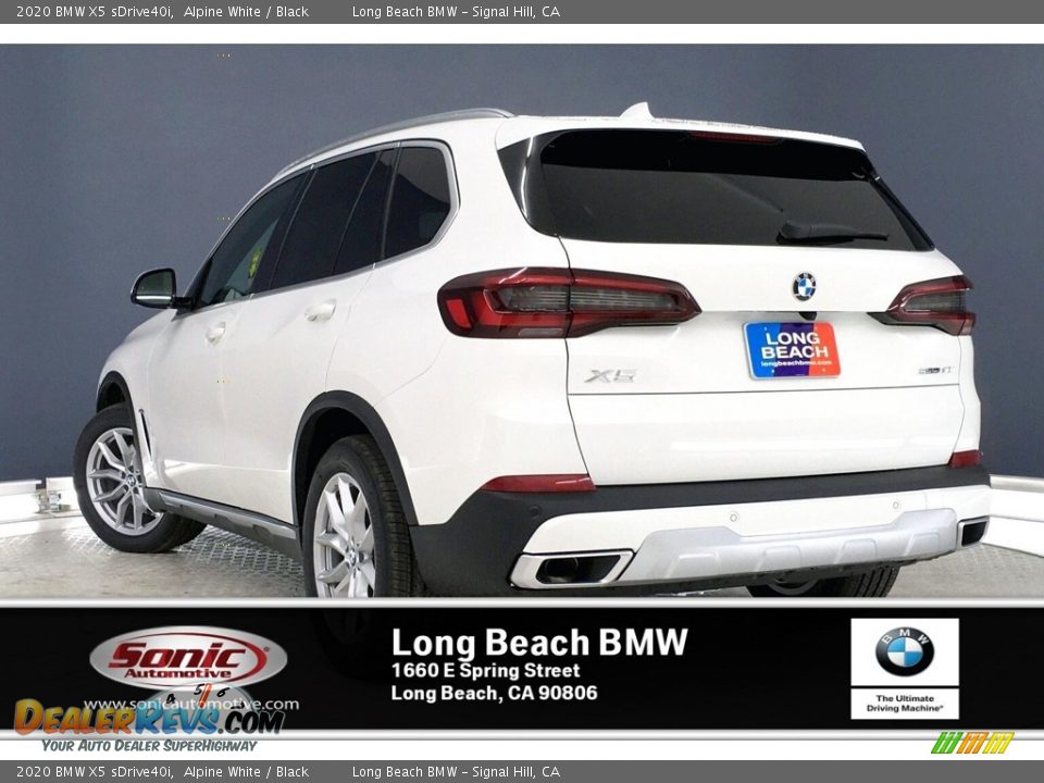 2020 BMW X5 sDrive40i Alpine White / Black Photo #3