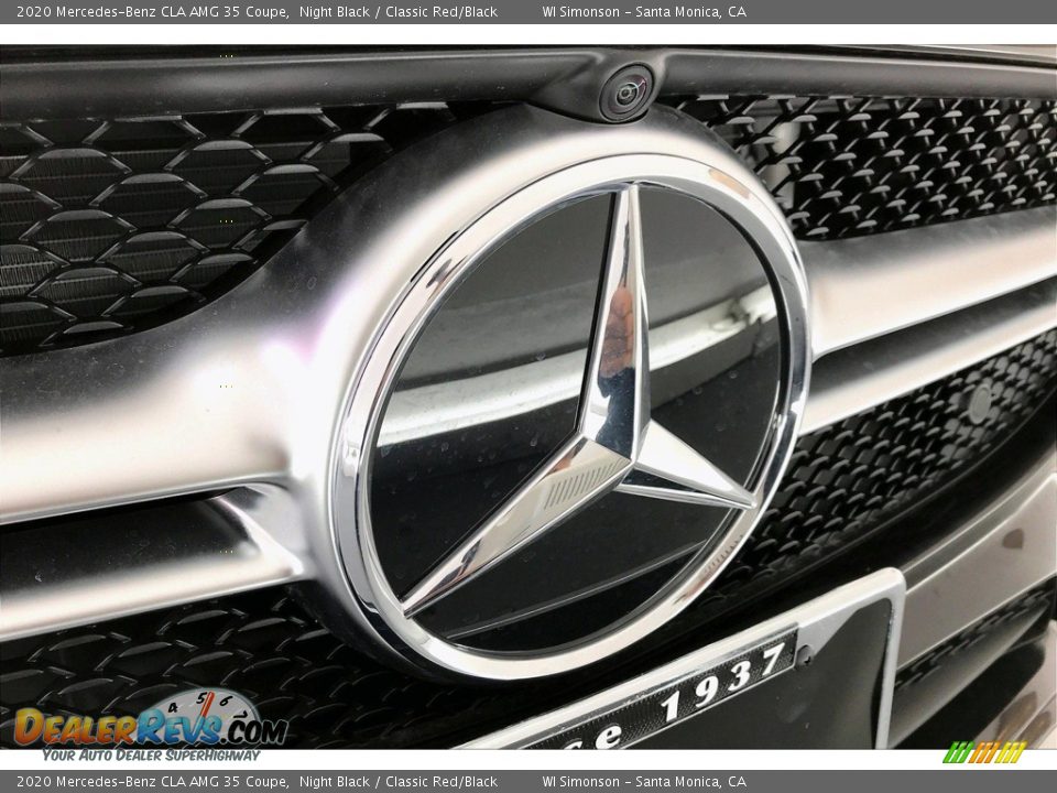 2020 Mercedes-Benz CLA AMG 35 Coupe Night Black / Classic Red/Black Photo #33