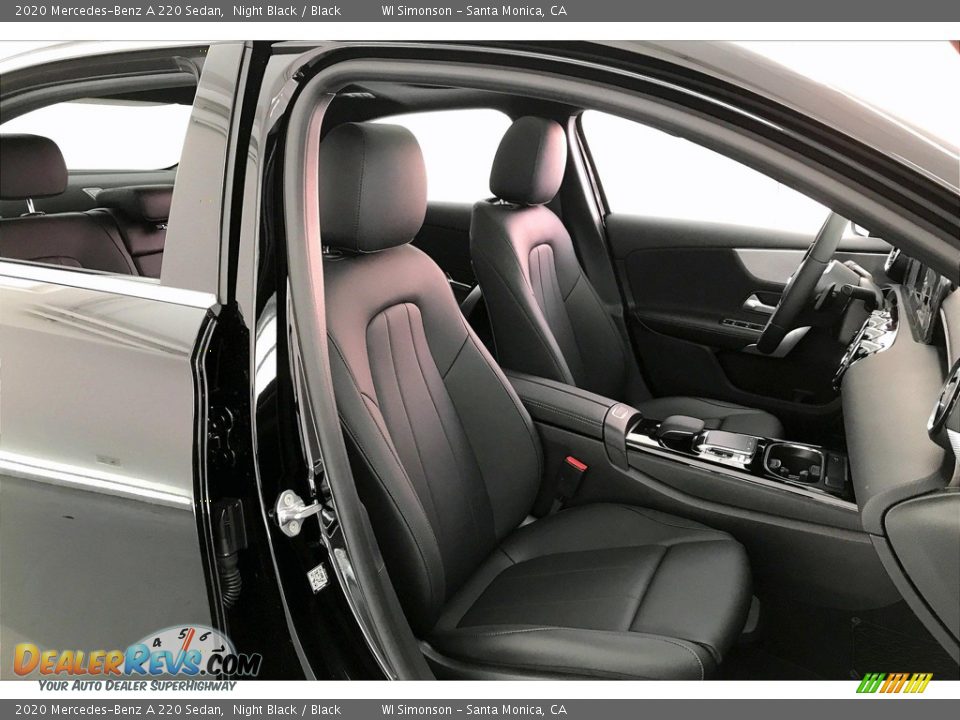 2020 Mercedes-Benz A 220 Sedan Night Black / Black Photo #5