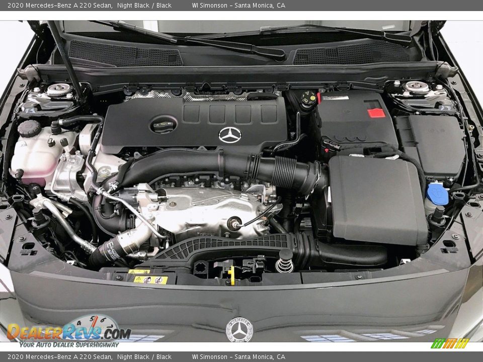 2020 Mercedes-Benz A 220 Sedan Night Black / Black Photo #8