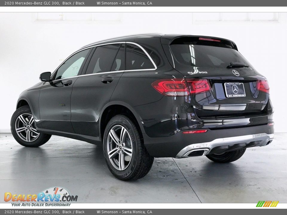 2020 Mercedes-Benz GLC 300 Black / Black Photo #2