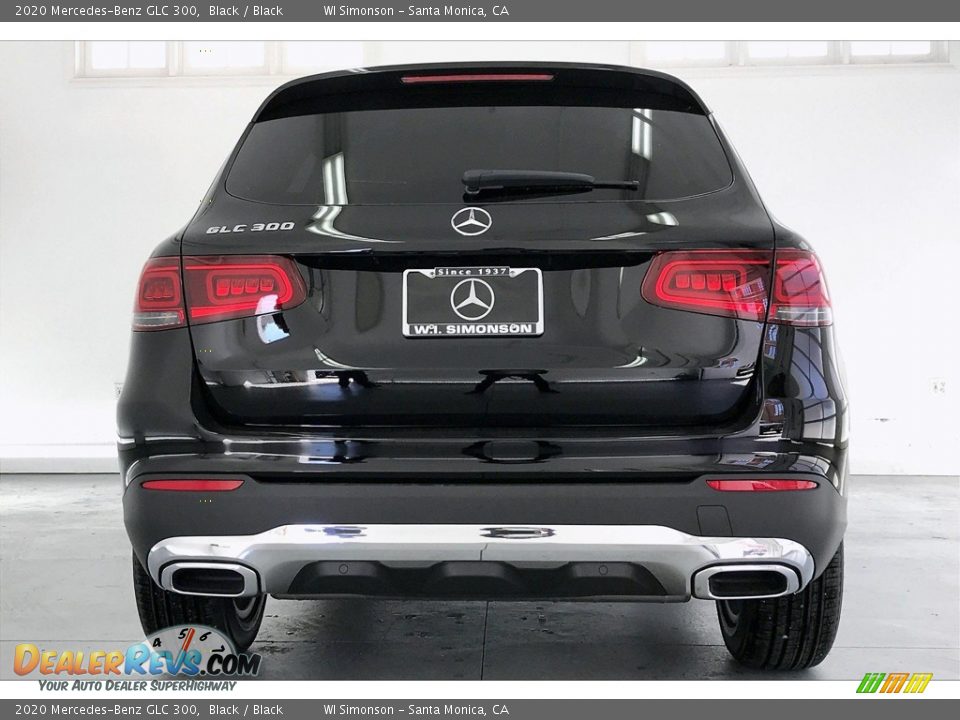 2020 Mercedes-Benz GLC 300 Black / Black Photo #3