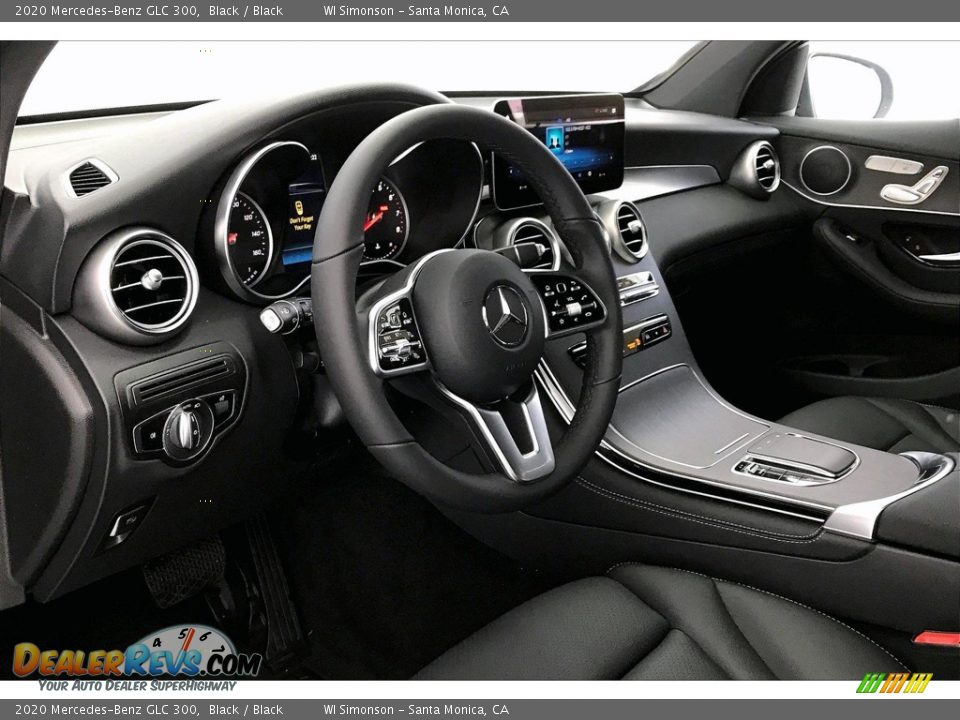 2020 Mercedes-Benz GLC 300 Black / Black Photo #4