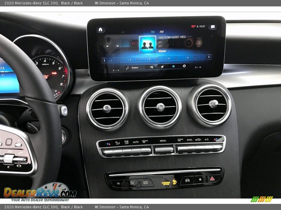 2020 Mercedes-Benz GLC 300 Black / Black Photo #6