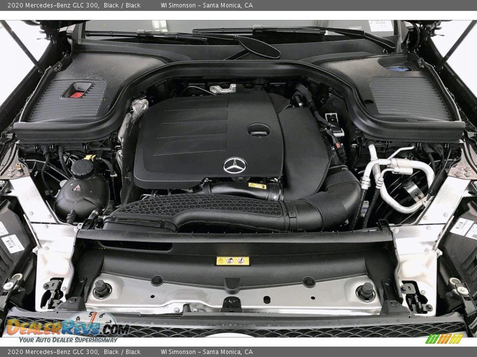 2020 Mercedes-Benz GLC 300 Black / Black Photo #8