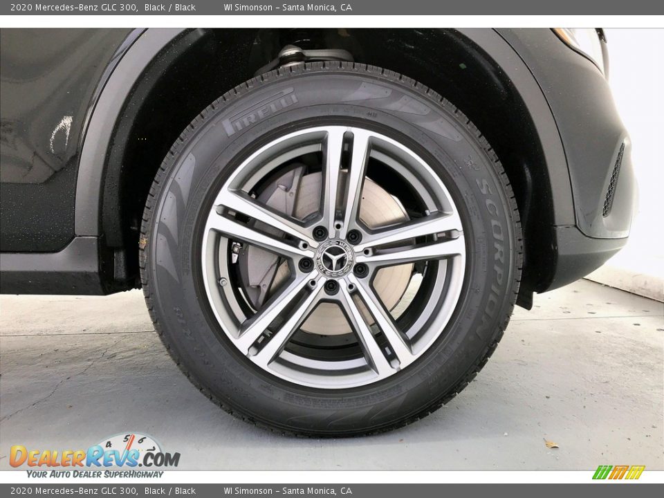 2020 Mercedes-Benz GLC 300 Black / Black Photo #9
