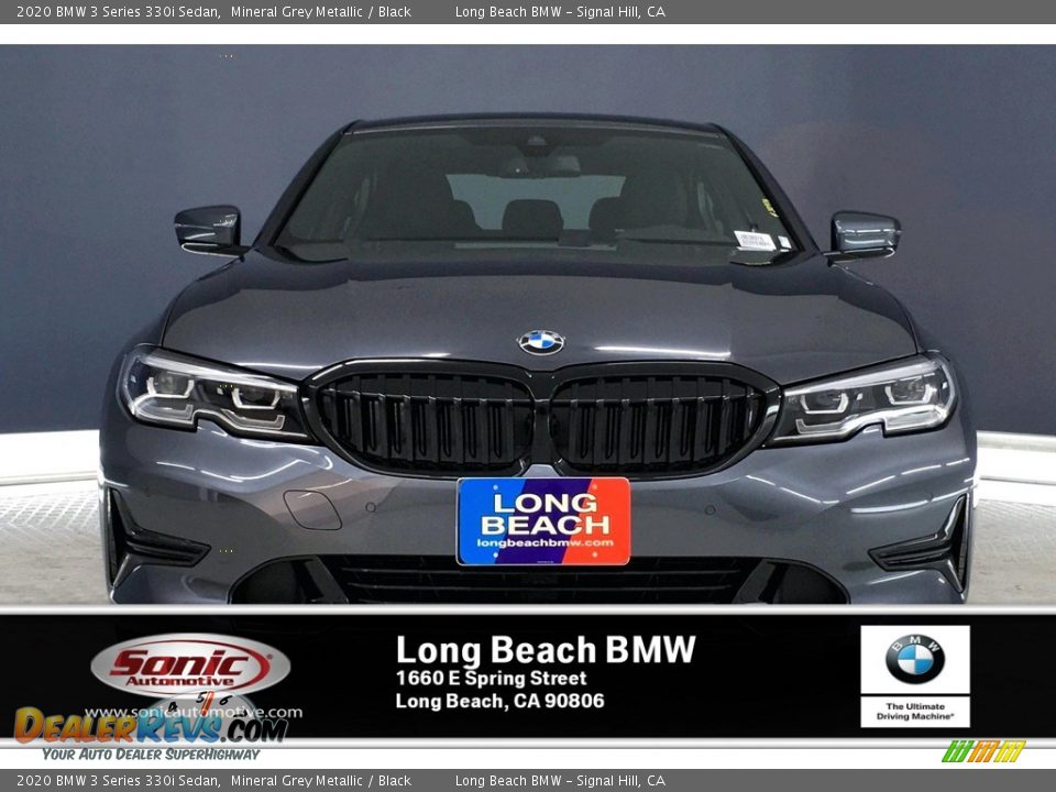 2020 BMW 3 Series 330i Sedan Mineral Grey Metallic / Black Photo #2