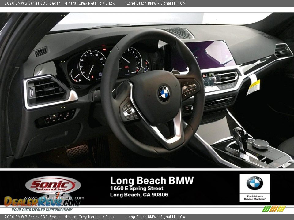 2020 BMW 3 Series 330i Sedan Mineral Grey Metallic / Black Photo #7