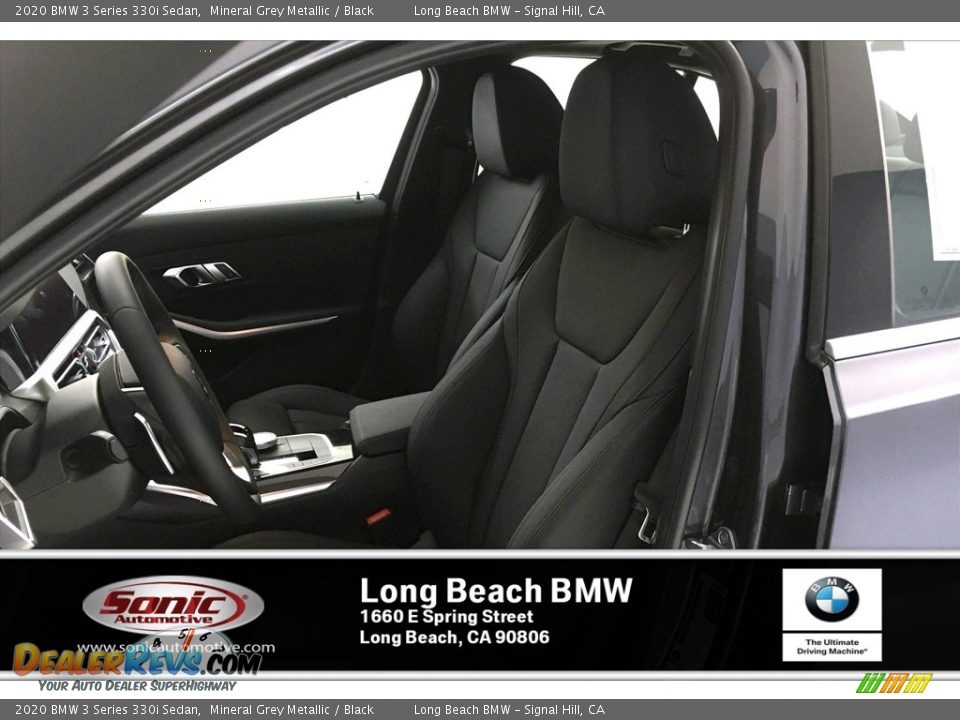 2020 BMW 3 Series 330i Sedan Mineral Grey Metallic / Black Photo #9