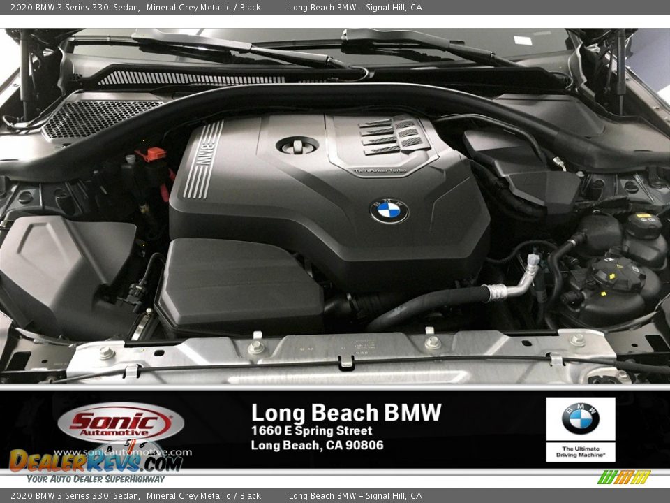 2020 BMW 3 Series 330i Sedan Mineral Grey Metallic / Black Photo #10