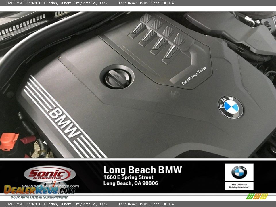 2020 BMW 3 Series 330i Sedan Mineral Grey Metallic / Black Photo #11
