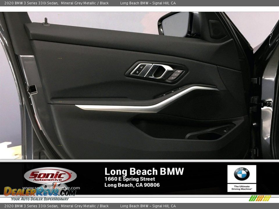 2020 BMW 3 Series 330i Sedan Mineral Grey Metallic / Black Photo #13