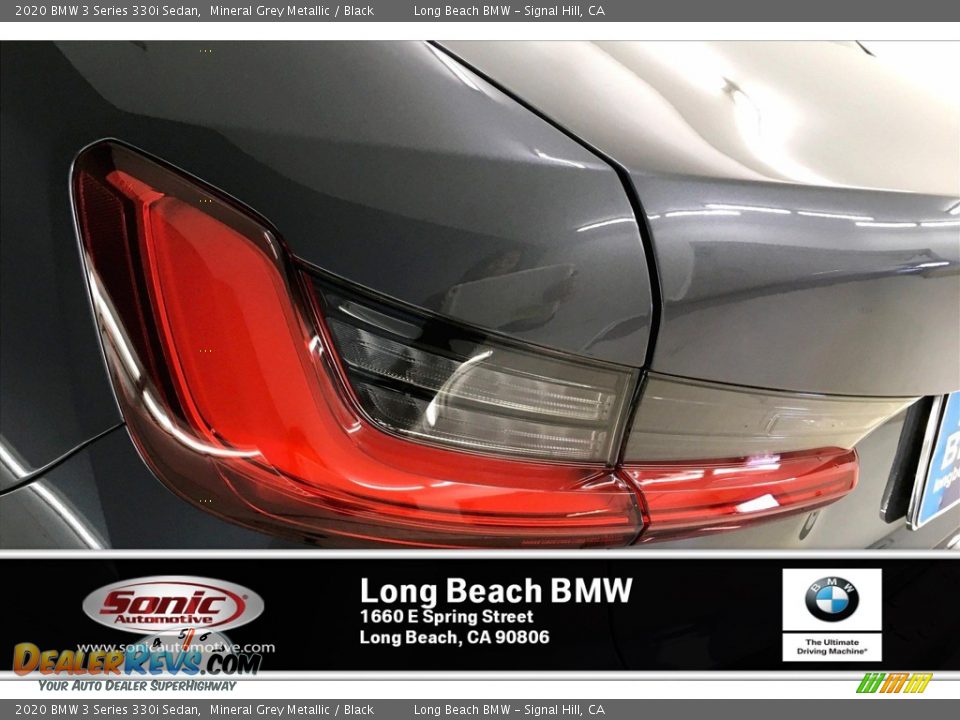 2020 BMW 3 Series 330i Sedan Mineral Grey Metallic / Black Photo #15