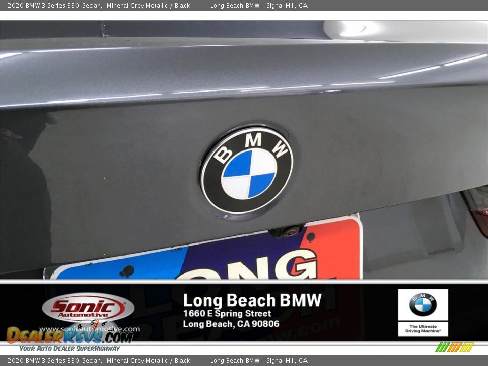 2020 BMW 3 Series 330i Sedan Mineral Grey Metallic / Black Photo #16