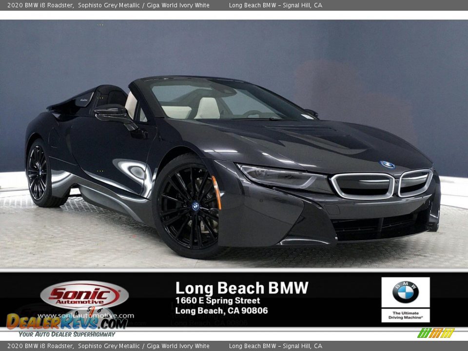 2020 BMW i8 Roadster Sophisto Grey Metallic / Giga World Ivory White Photo #1