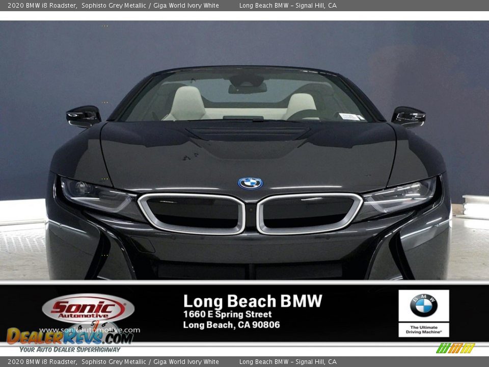 2020 BMW i8 Roadster Sophisto Grey Metallic / Giga World Ivory White Photo #2