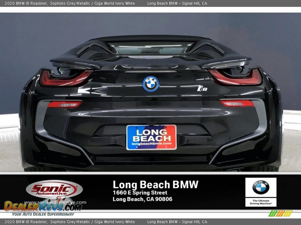 2020 BMW i8 Roadster Sophisto Grey Metallic / Giga World Ivory White Photo #4