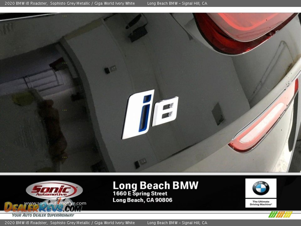 2020 BMW i8 Roadster Sophisto Grey Metallic / Giga World Ivory White Photo #10