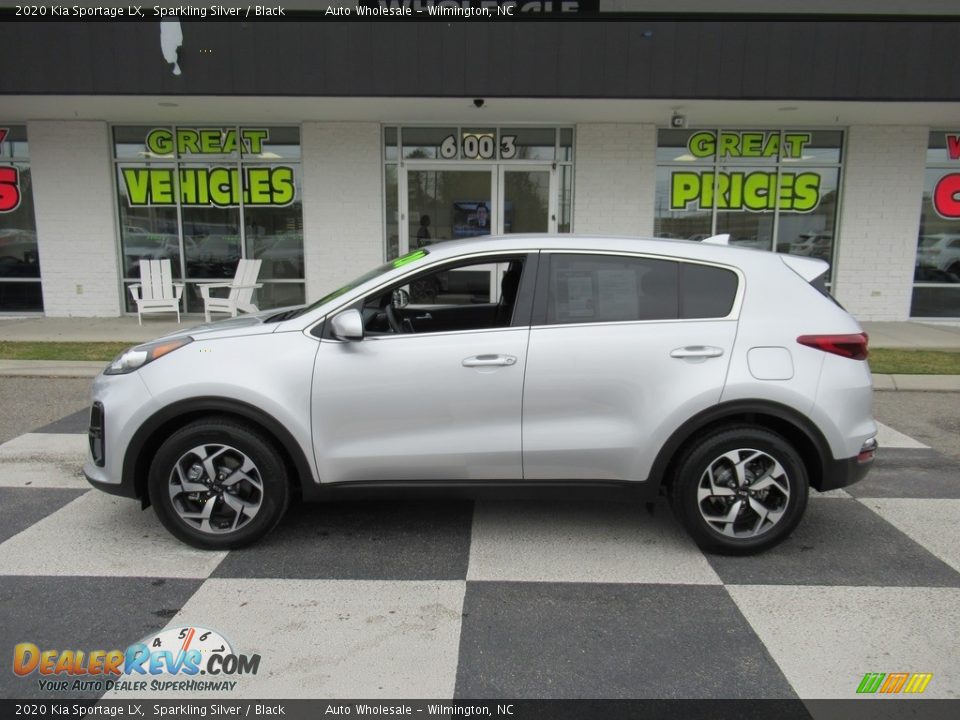 2020 Kia Sportage LX Sparkling Silver / Black Photo #1