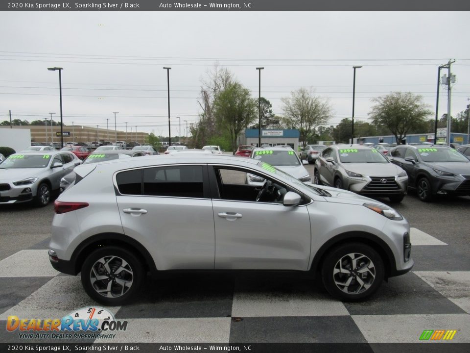 2020 Kia Sportage LX Sparkling Silver / Black Photo #3