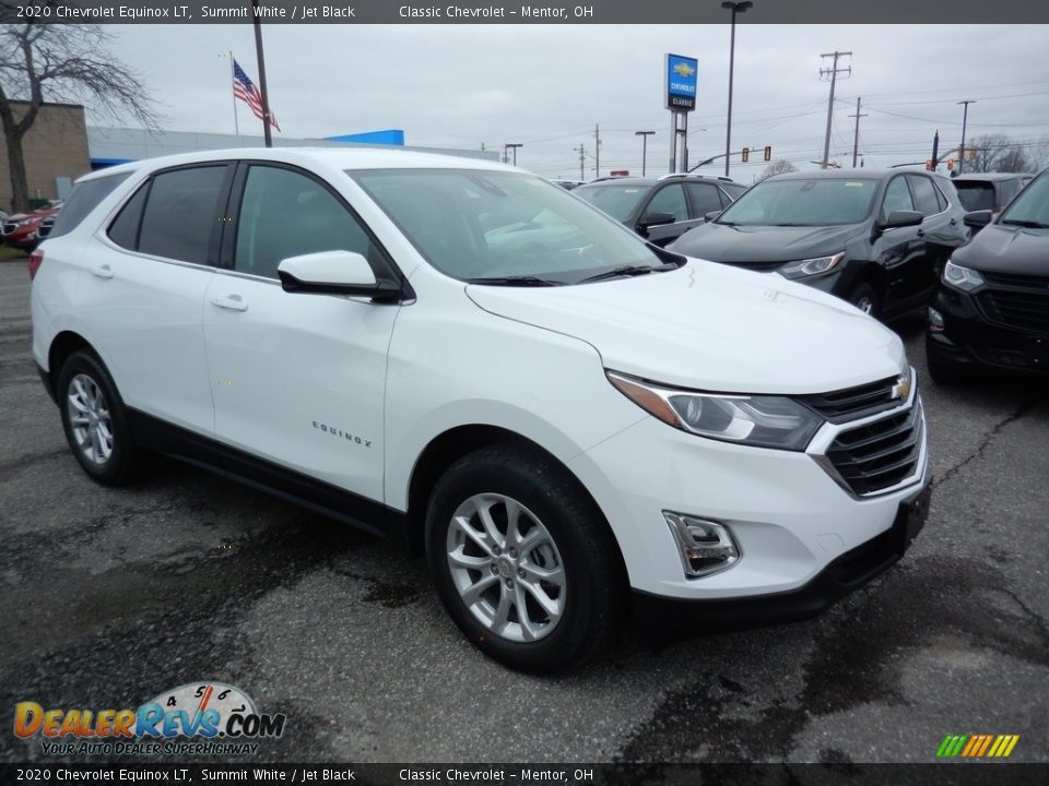 2020 Chevrolet Equinox LT Summit White / Jet Black Photo #3