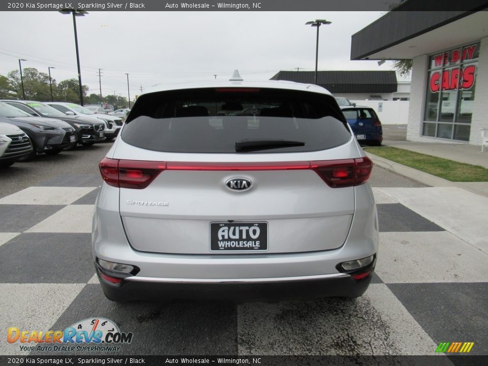 2020 Kia Sportage LX Sparkling Silver / Black Photo #4