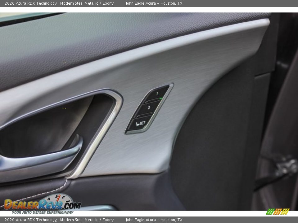 2020 Acura RDX Technology Modern Steel Metallic / Ebony Photo #13