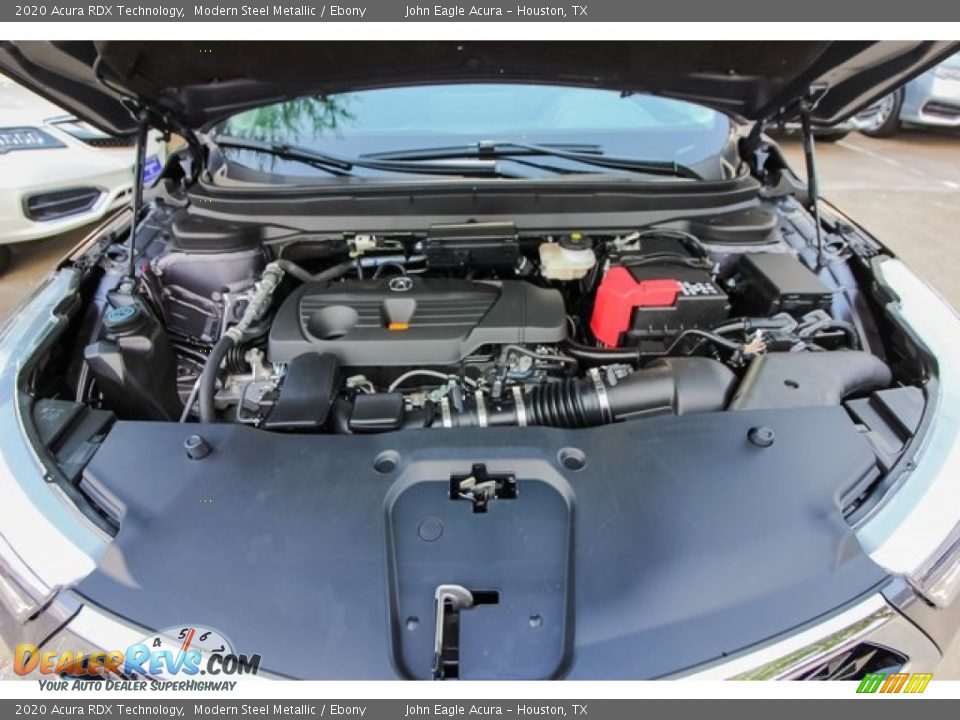 2020 Acura RDX Technology Modern Steel Metallic / Ebony Photo #28