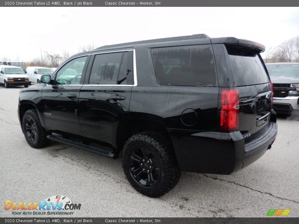 2020 Chevrolet Tahoe LS 4WD Black / Jet Black Photo #5