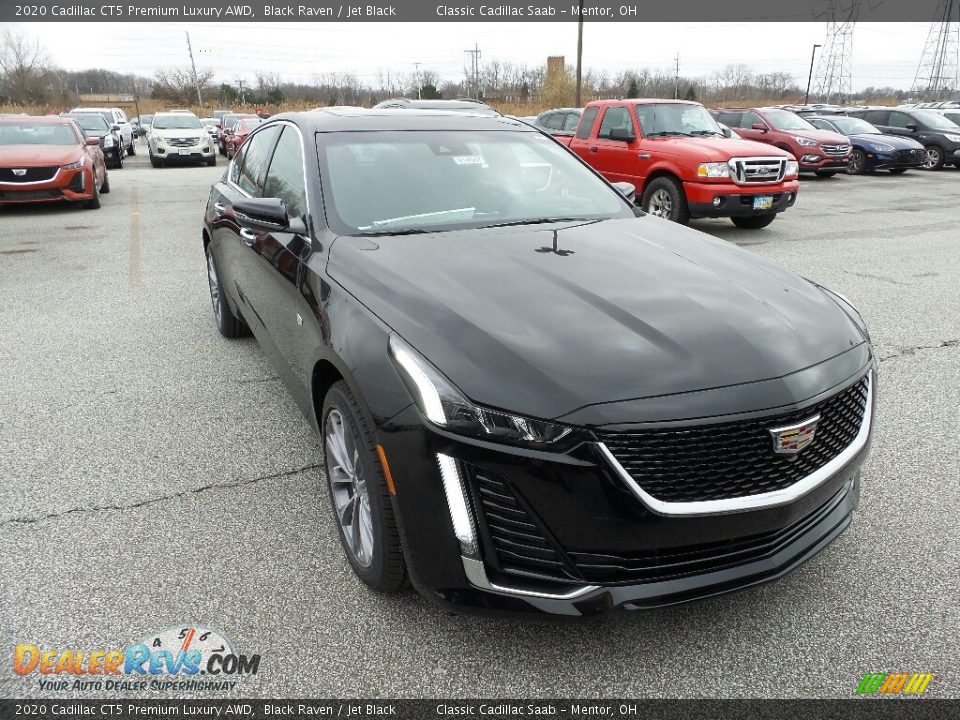 2020 Cadillac CT5 Premium Luxury AWD Black Raven / Jet Black Photo #1