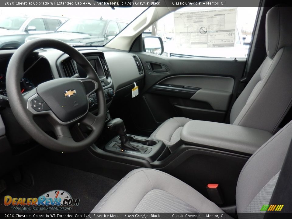 2020 Chevrolet Colorado WT Extended Cab 4x4 Silver Ice Metallic / Ash Gray/Jet Black Photo #7