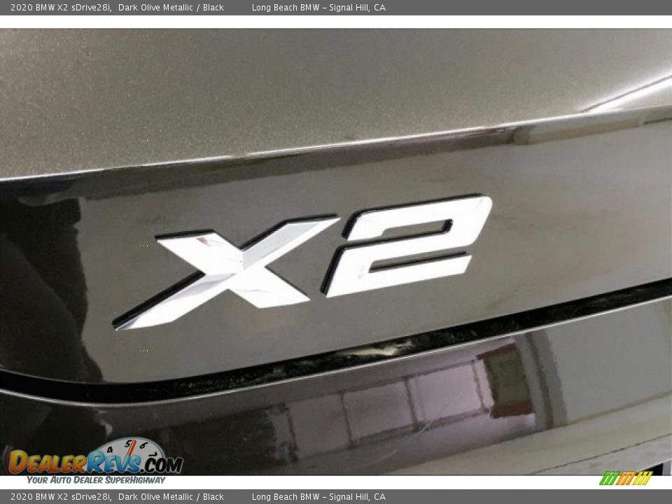 2020 BMW X2 sDrive28i Dark Olive Metallic / Black Photo #7