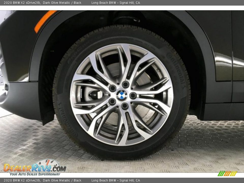 2020 BMW X2 sDrive28i Dark Olive Metallic / Black Photo #8