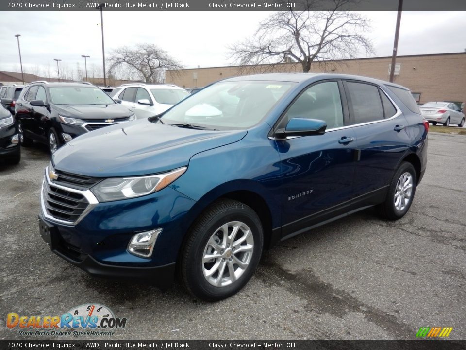 2020 Chevrolet Equinox LT AWD Pacific Blue Metallic / Jet Black Photo #1