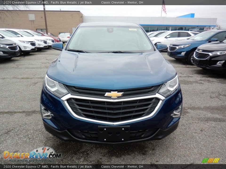 2020 Chevrolet Equinox LT AWD Pacific Blue Metallic / Jet Black Photo #2