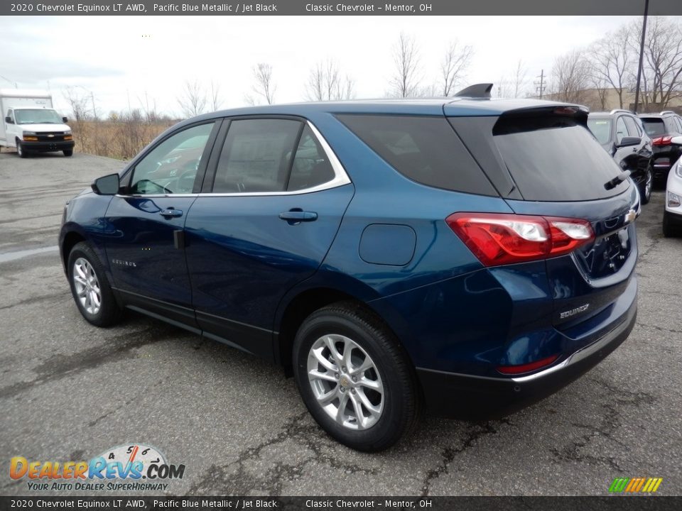 2020 Chevrolet Equinox LT AWD Pacific Blue Metallic / Jet Black Photo #5