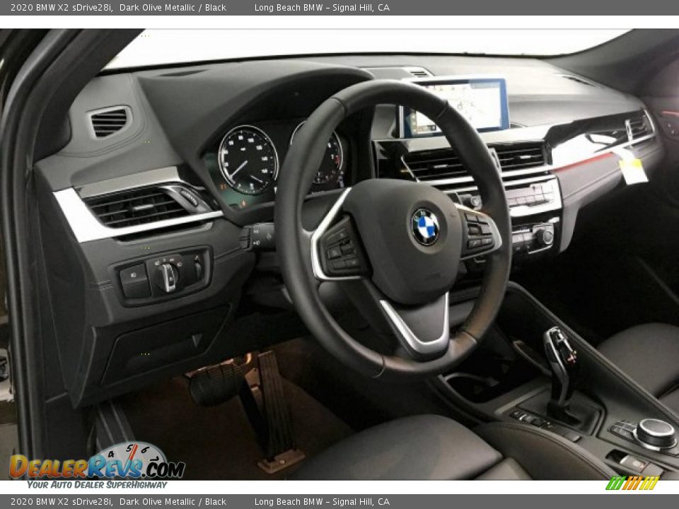 2020 BMW X2 sDrive28i Dark Olive Metallic / Black Photo #17