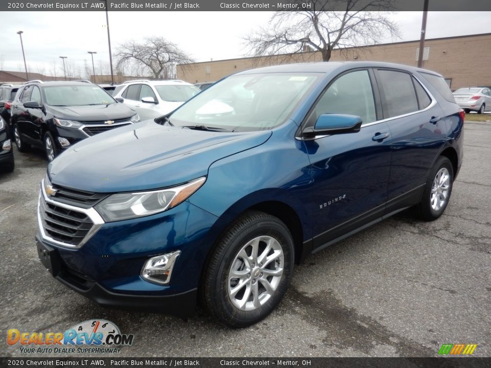 2020 Chevrolet Equinox LT AWD Pacific Blue Metallic / Jet Black Photo #1