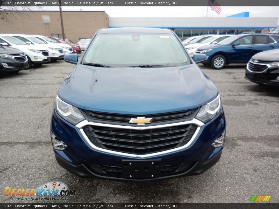 2020 Chevrolet Equinox LT AWD Pacific Blue Metallic / Jet Black Photo #2