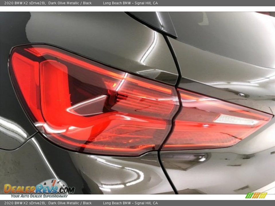 2020 BMW X2 sDrive28i Dark Olive Metallic / Black Photo #22