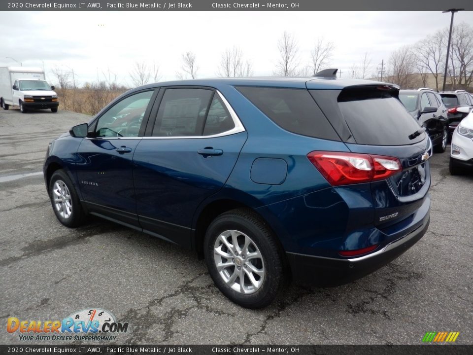 2020 Chevrolet Equinox LT AWD Pacific Blue Metallic / Jet Black Photo #5