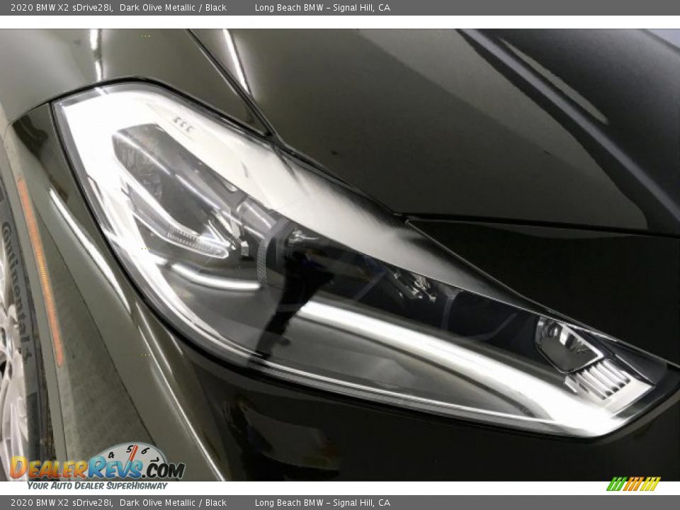2020 BMW X2 sDrive28i Dark Olive Metallic / Black Photo #28