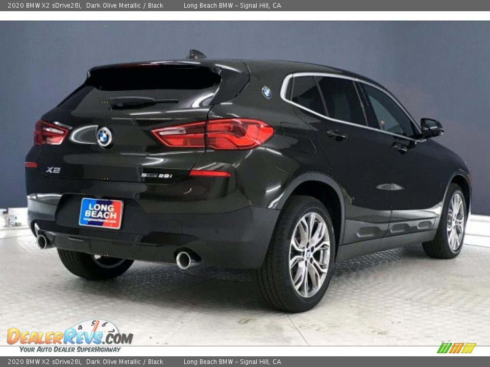 2020 BMW X2 sDrive28i Dark Olive Metallic / Black Photo #30