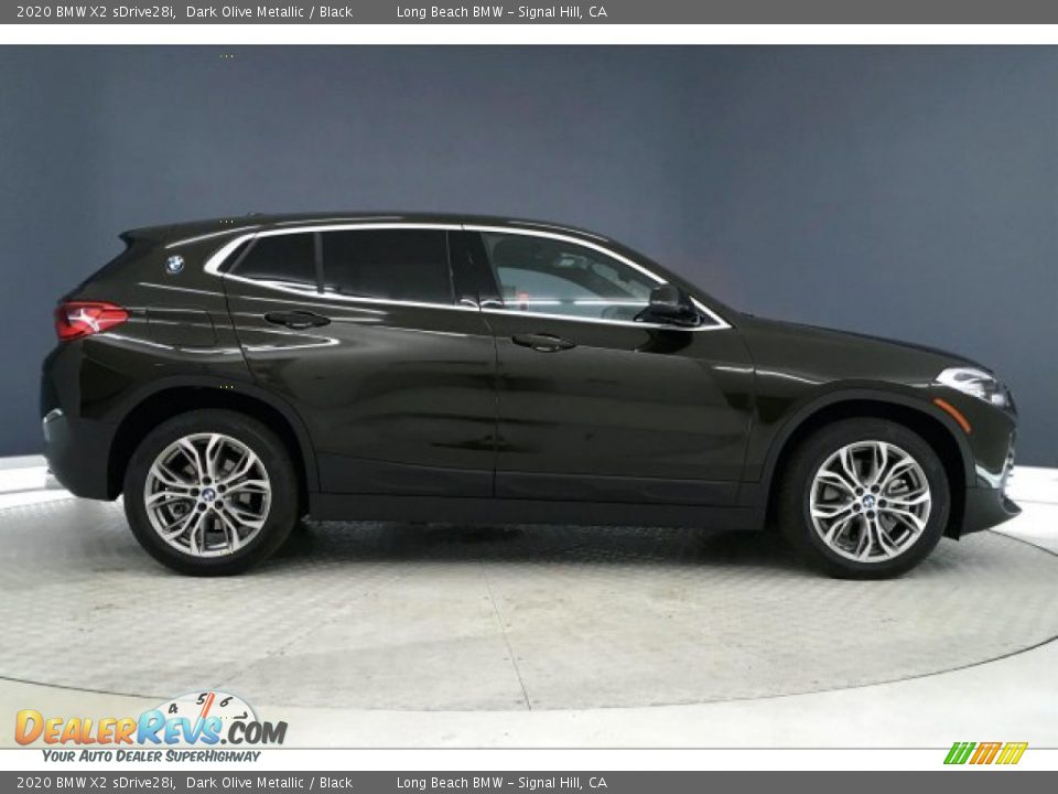 2020 BMW X2 sDrive28i Dark Olive Metallic / Black Photo #31