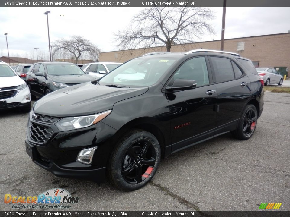 2020 Chevrolet Equinox Premier AWD Mosaic Black Metallic / Jet Black Photo #1