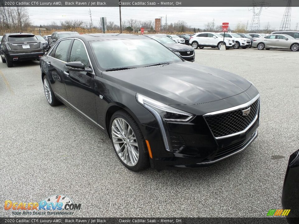 2020 Cadillac CT6 Luxury AWD Black Raven / Jet Black Photo #1