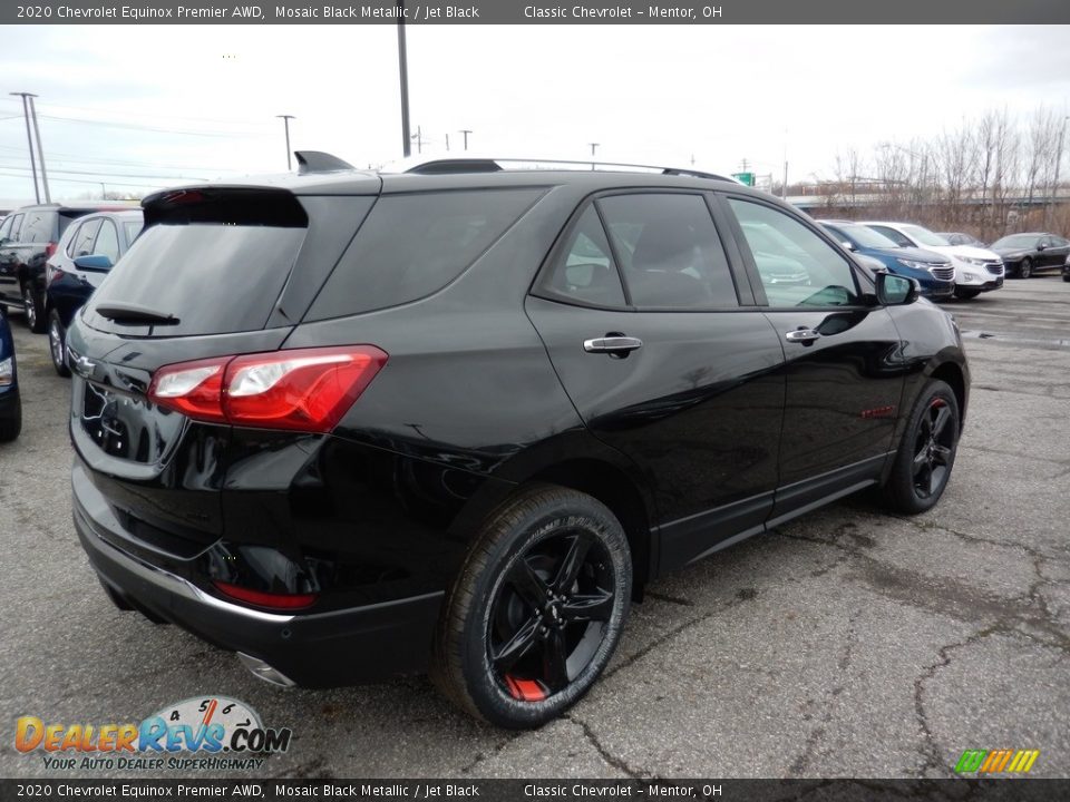 2020 Chevrolet Equinox Premier AWD Mosaic Black Metallic / Jet Black Photo #4