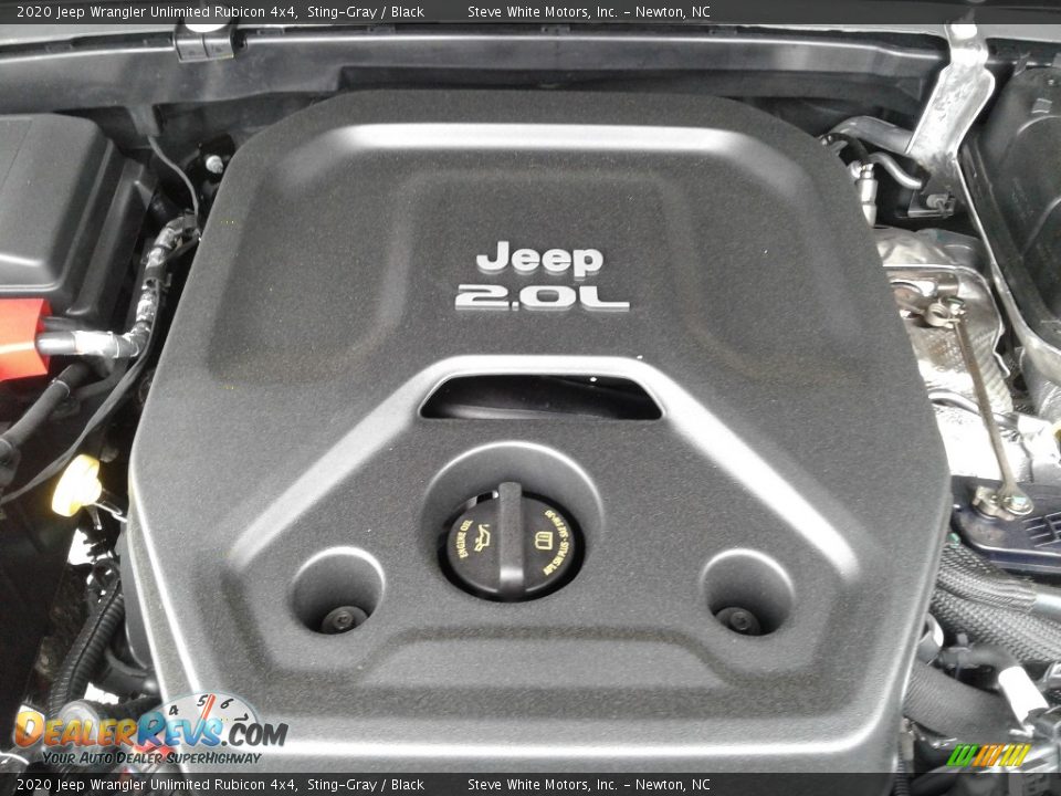 2020 Jeep Wrangler Unlimited Rubicon 4x4 Sting-Gray / Black Photo #10